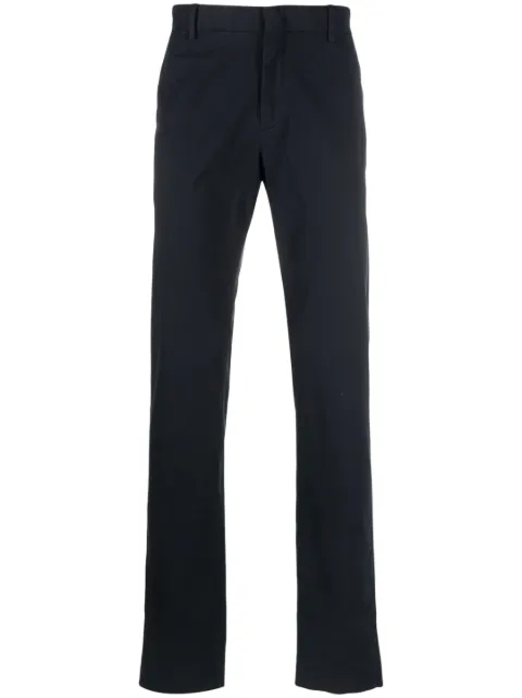 Zegna pantalon chino à coupe droite 