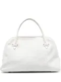 Giorgio Armani Pre-Owned 2000 zigzag pattern zipped handbag - White