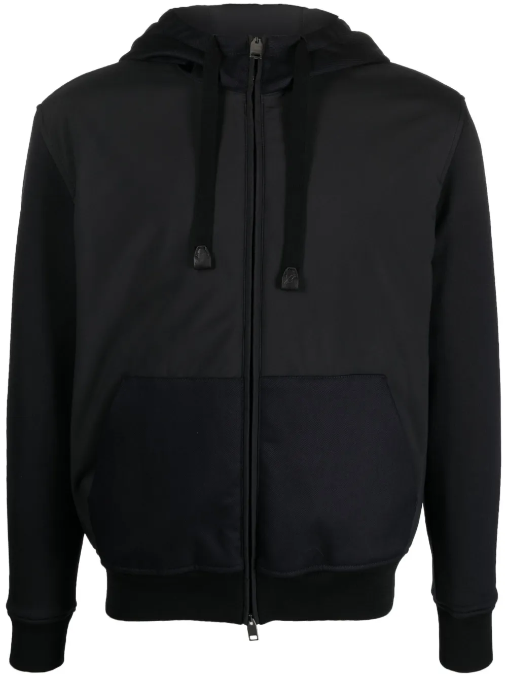 Brioni - hooded zip-up sweatshirt