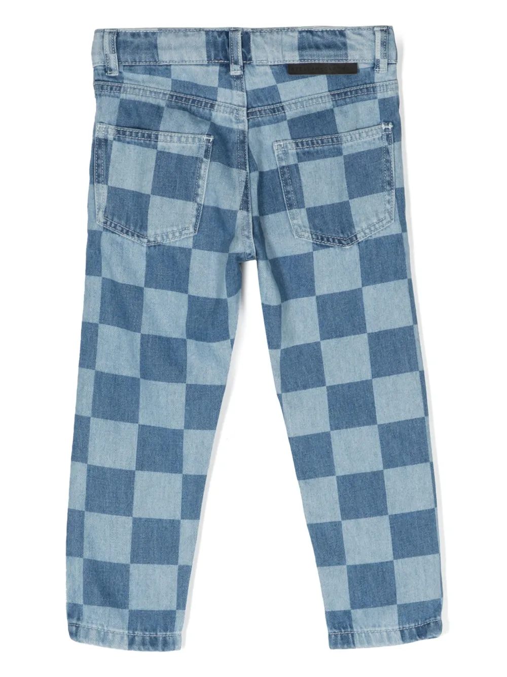 Stella McCartney Kids slim-cut checked trousers | Casual Trousers | Image 2