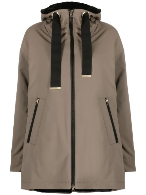 Herno Delon zip-up parka coat