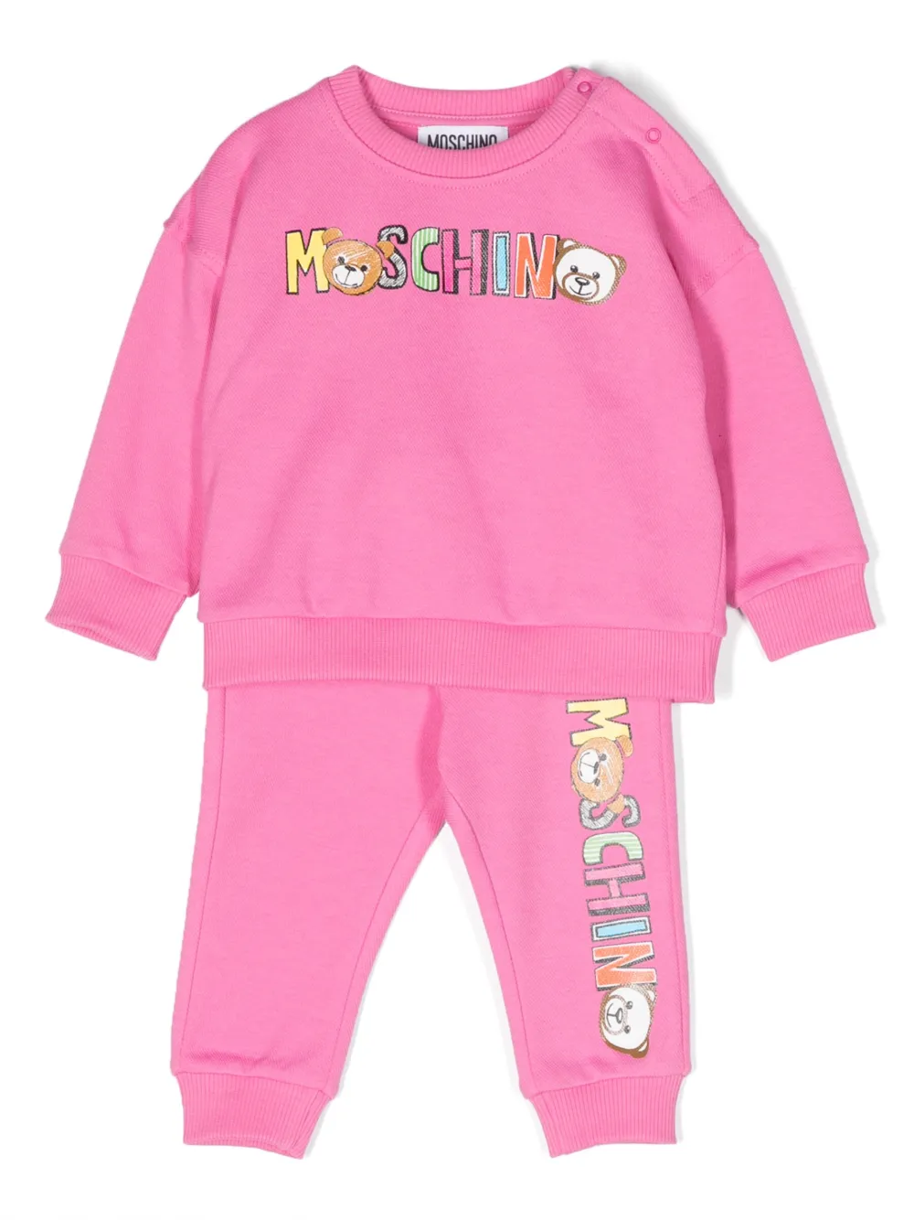 Baby girl moschino tracksuit sales