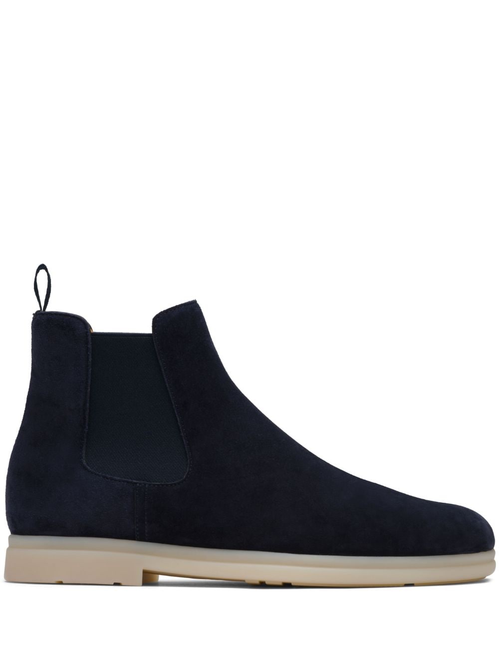 Church's Longfield Suede Chelsea Boots In Blue