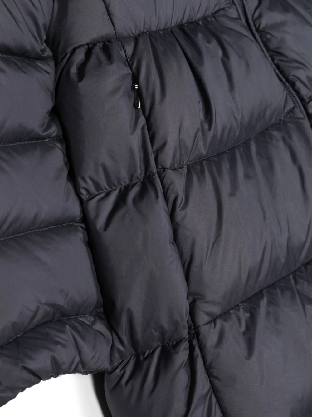 Quilted Zip-Up Padded Coat