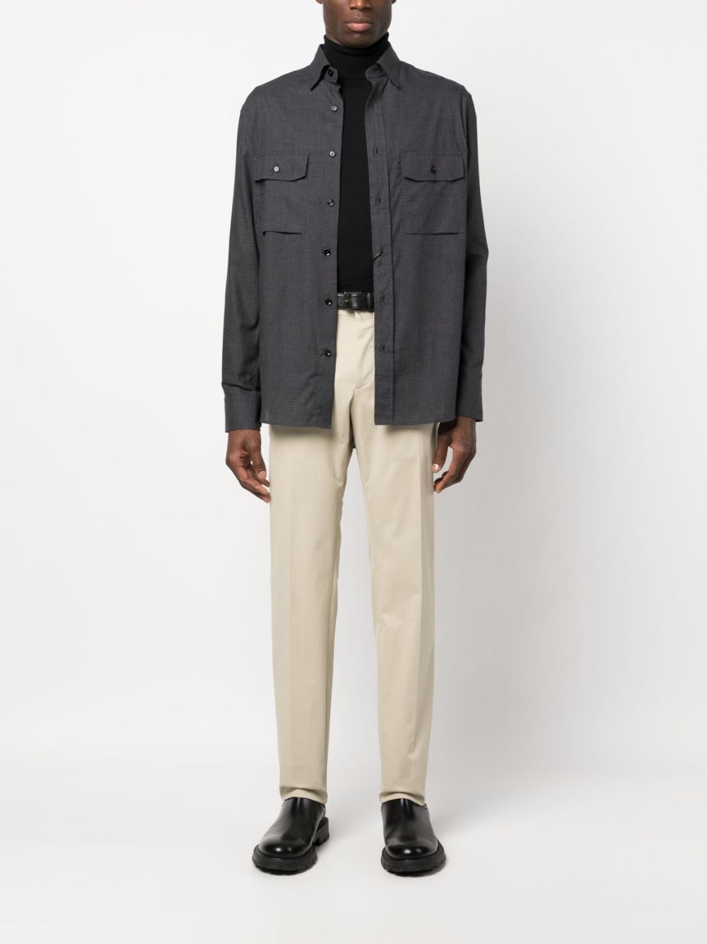 Brioni Straight broek - Beige