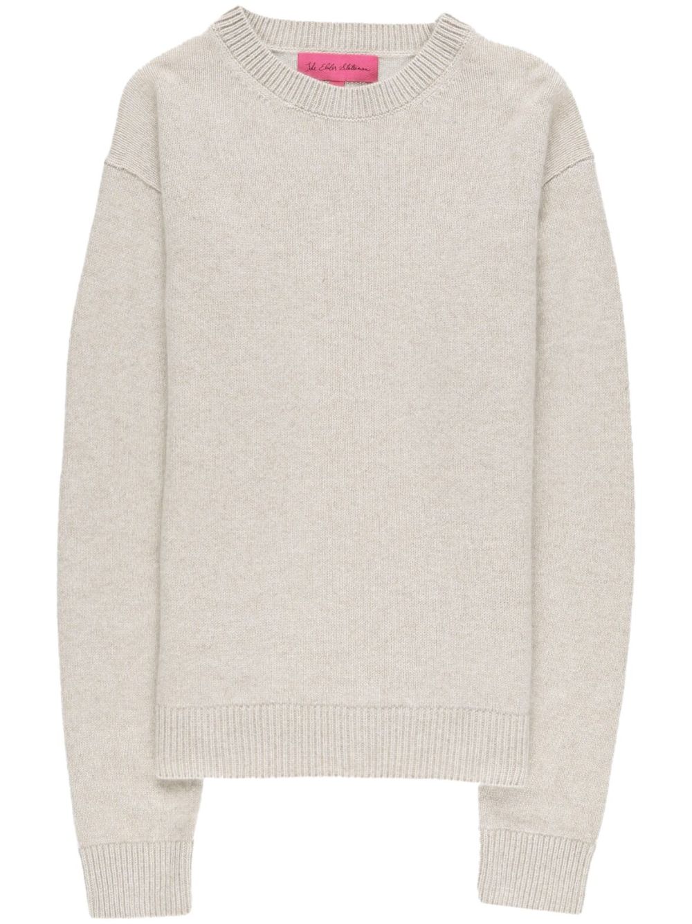 long-sleeved cashmere jumper