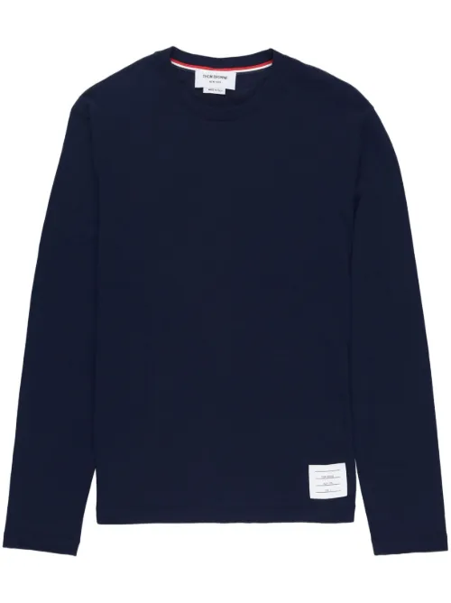 Pull en maille à col rond - Thom Browne - Modalova