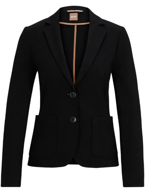 BOSS Jonalahra single-breasted blazer