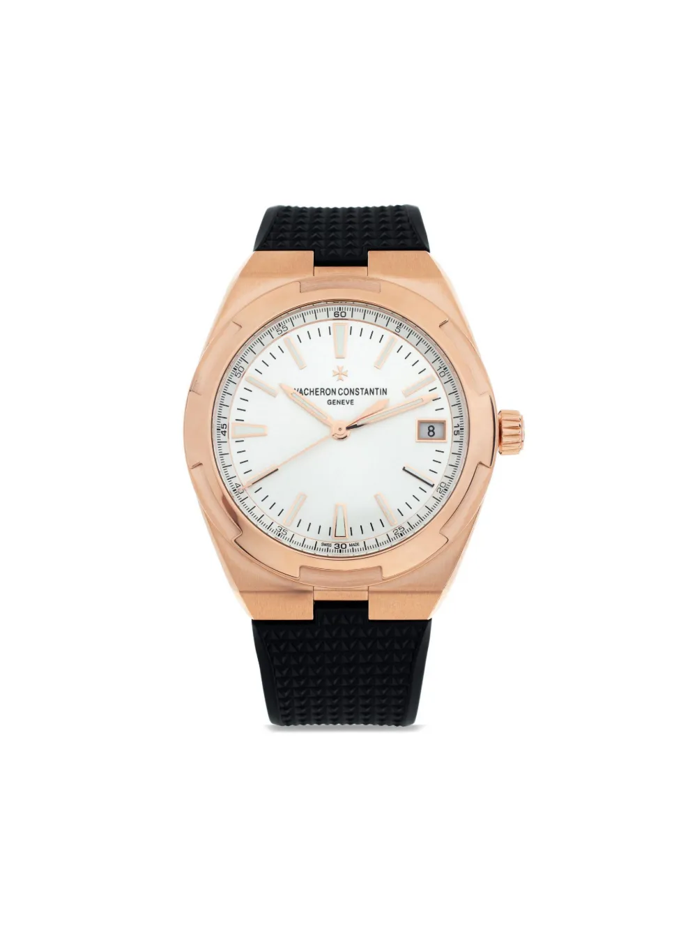 Vacheron Constantin Vacheron Constantin Pre-owned Overseas 41mm - Rosa aus 18kt Rotgold/Gummi in Rosa