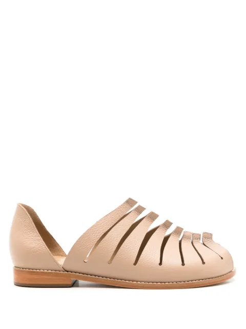 Sarah Chofakian Faustine cut-out sandals