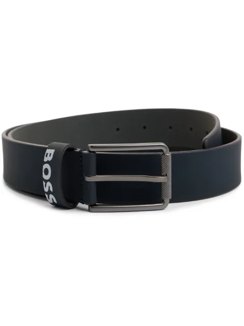 BOSS Cinto de couro com logo