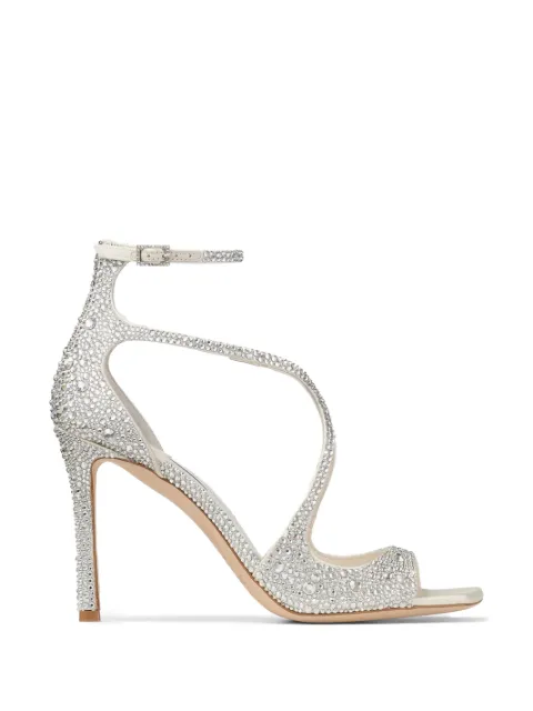 Jimmy Choo Azia crystal-embellished sandals