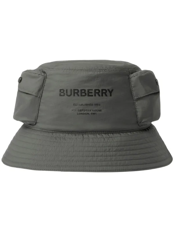 Burberry Horseferry Motif Bucket Hat