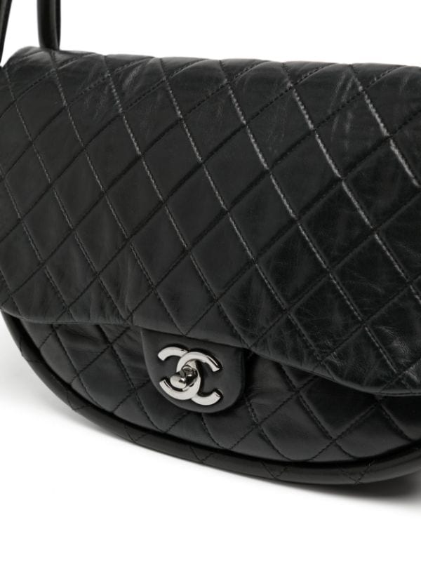 Chanel Pre-owned Hula Hoop Leather Handbag