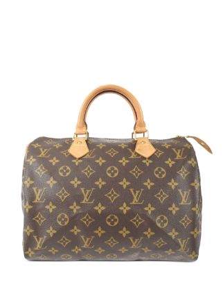 Louis Vuitton 2000 Pre-owned Monogram Speedy 30 Handbag - Brown