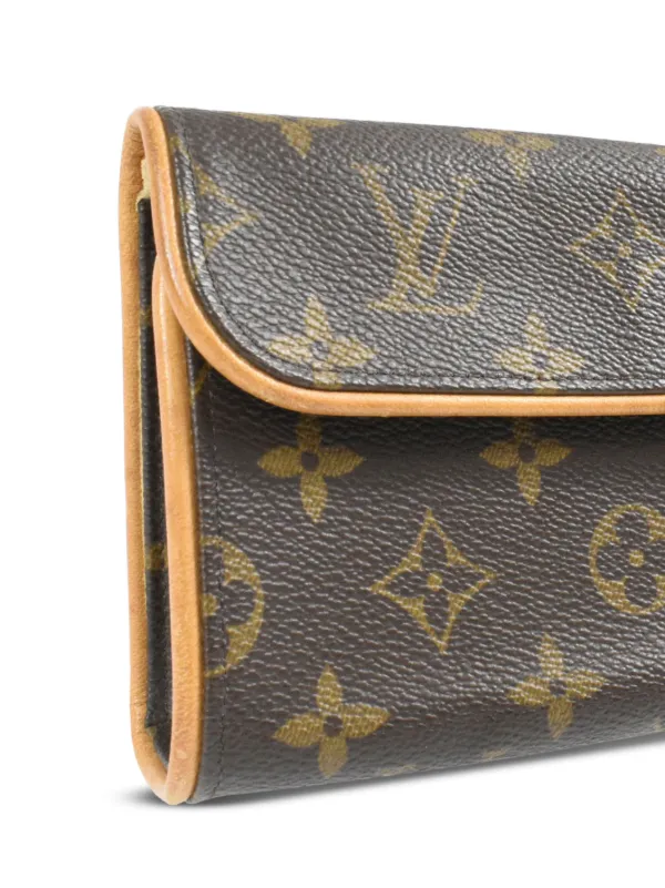 LOUIS VUITTON Monogram Canvas Florentine Small Pochette Belt Bag M51855