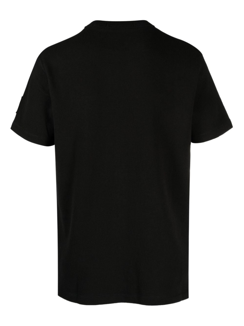 Shop Calvin Klein Jeans Est.1978 Logo-patch Cotton T-shirt In Black