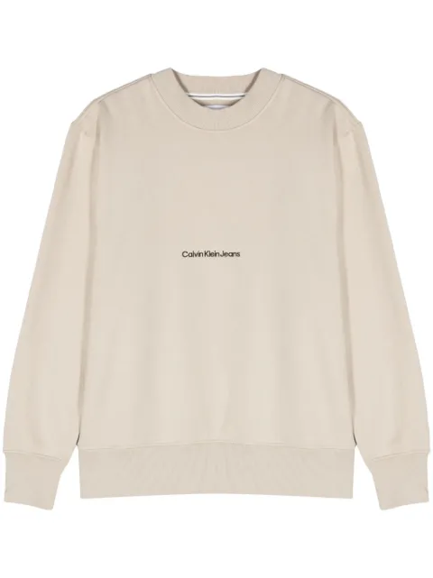 Calvin Klein Jeans sudadera Relaxed con logo bordado
