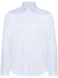 Calvin Klein logo-embroidered cotton shirt - CK2 Vista Blue