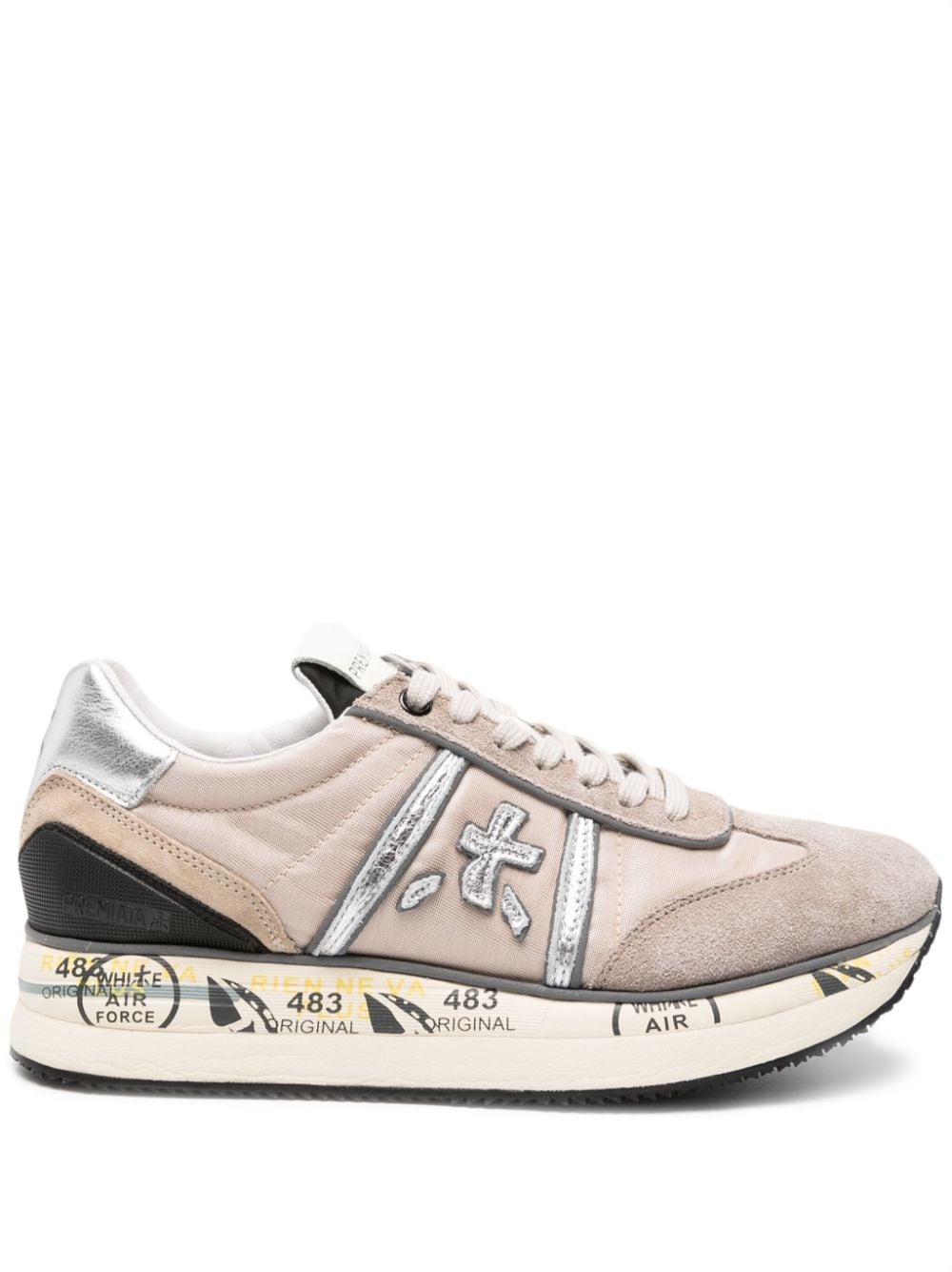 PREMIATA CONNY 6491 LACE-UP SNEAKERS