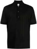 Paul Smith striped organic-cotton polo shirt - Black