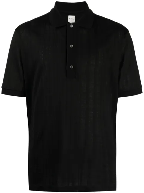 Paul Smith polo en coton biologique à rayures