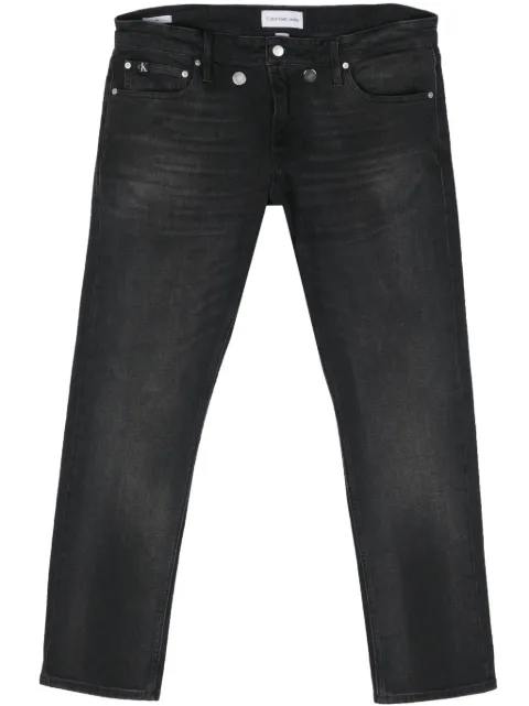 Calvin Klein Jeans low-rise stretch-cotton jeans