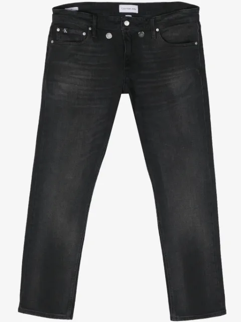 Calvin Klein Jeans low-rise stretch-cotton jeans