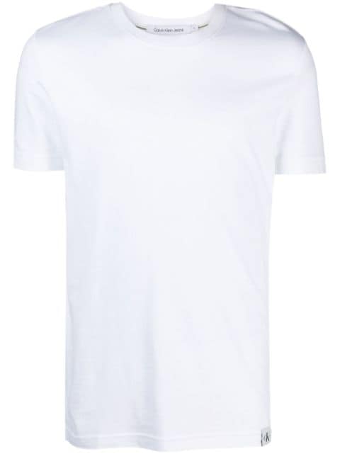 Calvin Klein Jeans logo-patch crew-neck T-shirt