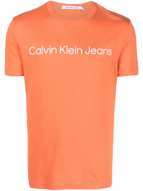 Calvin Klein Jeans logo-print crew-neck T-shirt