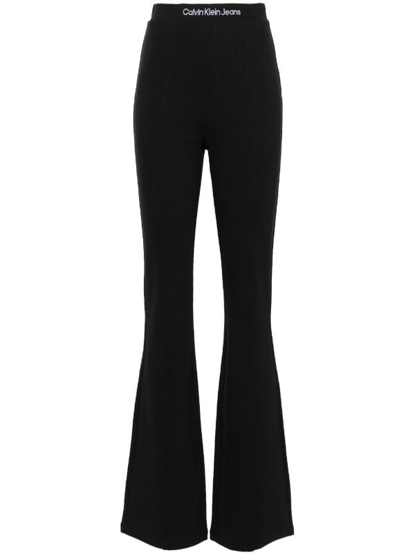 Calvin Klein logo-waistband high-waisted Leggings - Farfetch