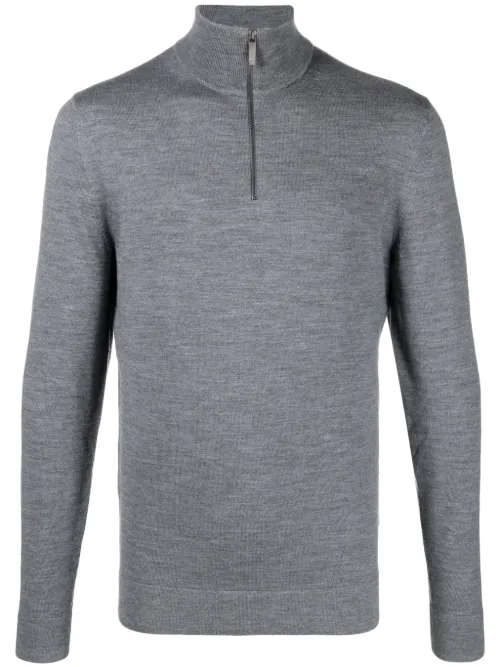 Pull en laine à logo brodé - Calvin Klein - Modalova