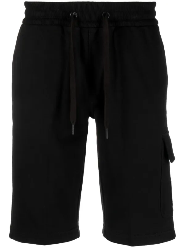 Calvin Klein Jeans logo-badge Track Shorts | Black | FARFETCH CA