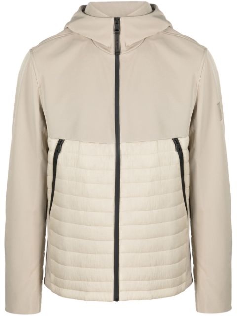 Calvin Klein zip-up padded hooded jacket