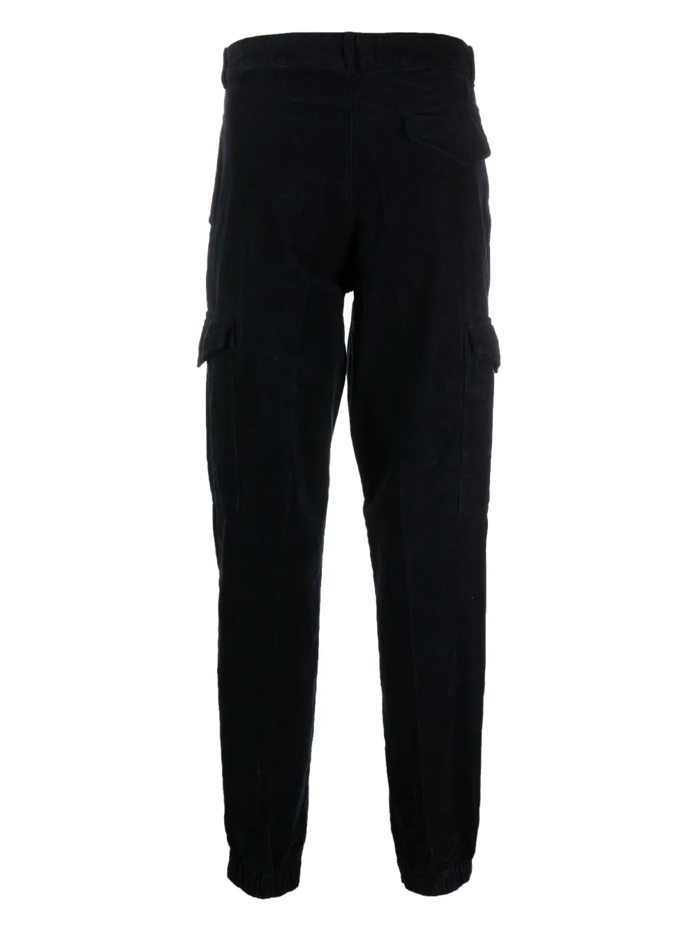 Tommy Hilfiger Ribfluwelen cargo broek met toelopende pijpen Blauw