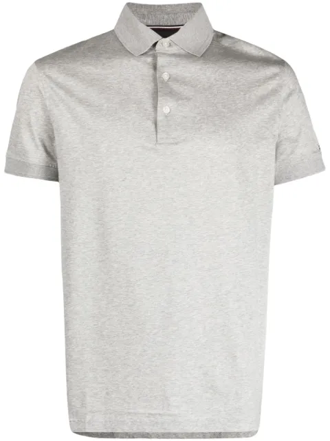 Tommy Hilfiger logo-embroidered cotton polo shirt