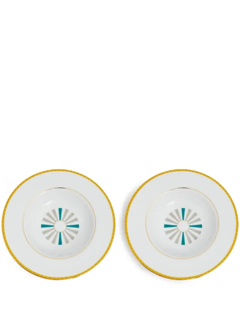 Reflections Copenhagen Guia porcelain plate (set of two)