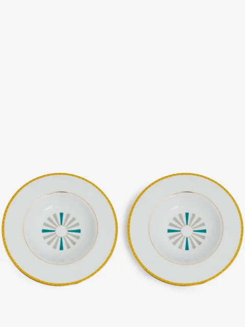 Reflections Copenhagen Guia porcelain plate (set of two)