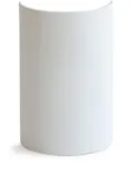 Origin Made large Ark porcelain vase (20cm) - White