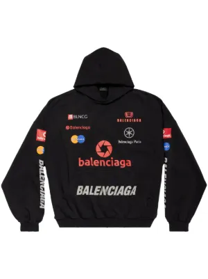 Balenciaga hoodie hot sale farfetch