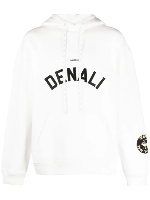 OAMC hoodie à logo brodé - Blanc - OAMC - Modalova