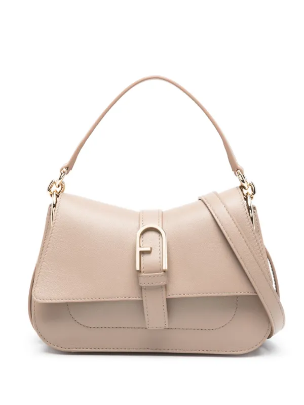 Furla Flow Leather Shoulder Bag - Farfetch