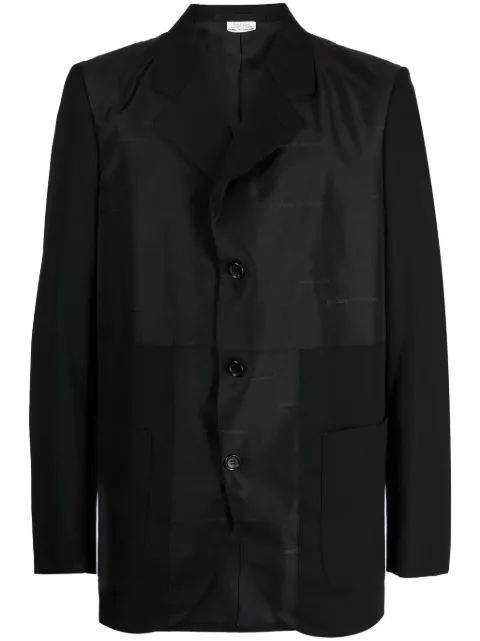 Comme des Garçons Homme Deux Sakko mit Logo-Print