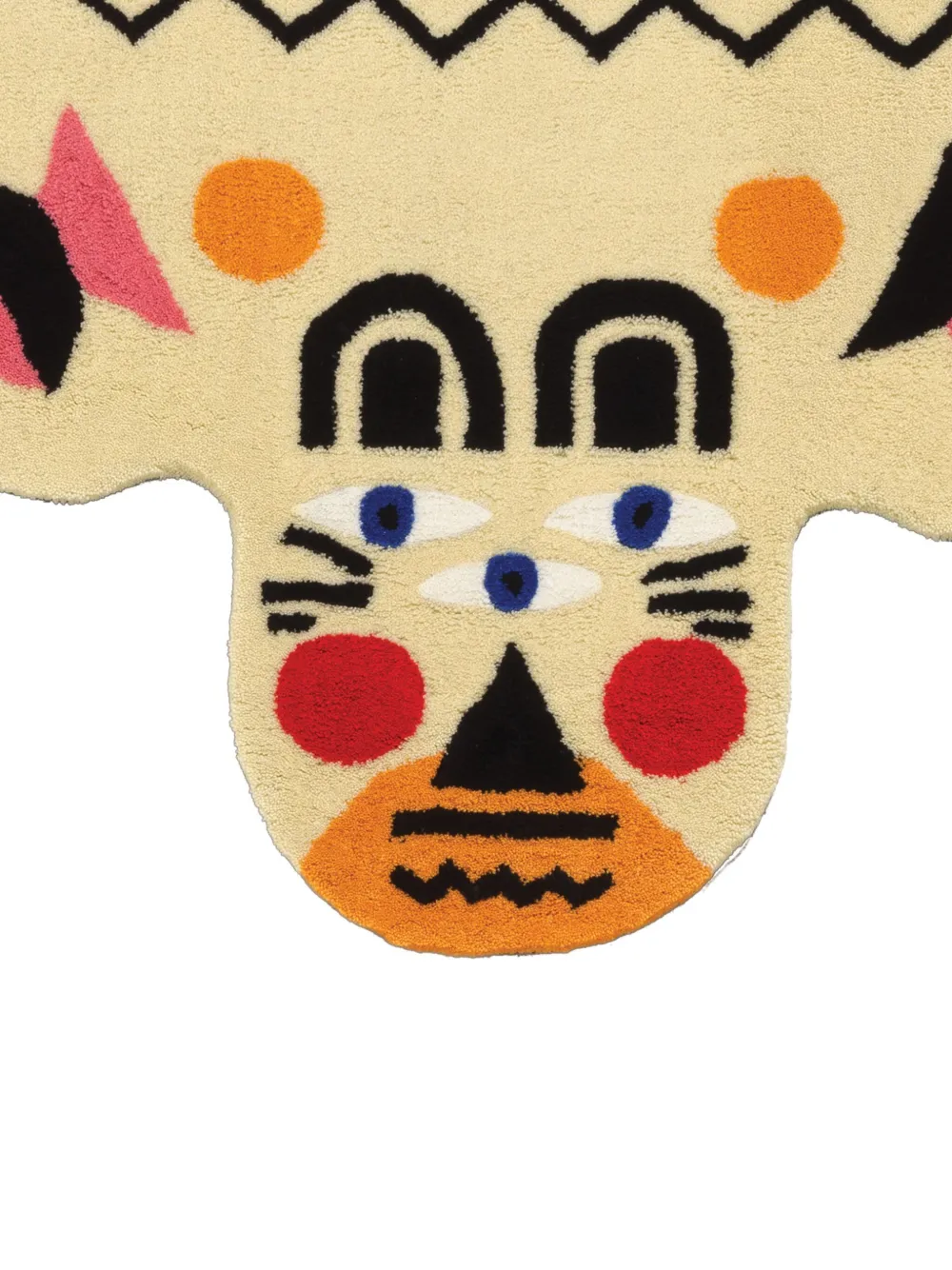 Qeeboo Oggian Big Bear carpet (133cm x 22cm x 22cm) | Rugs | Image 2