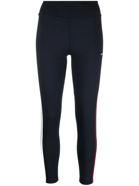 Tommy Hilfiger Sport 7/8 tape-detail leggings