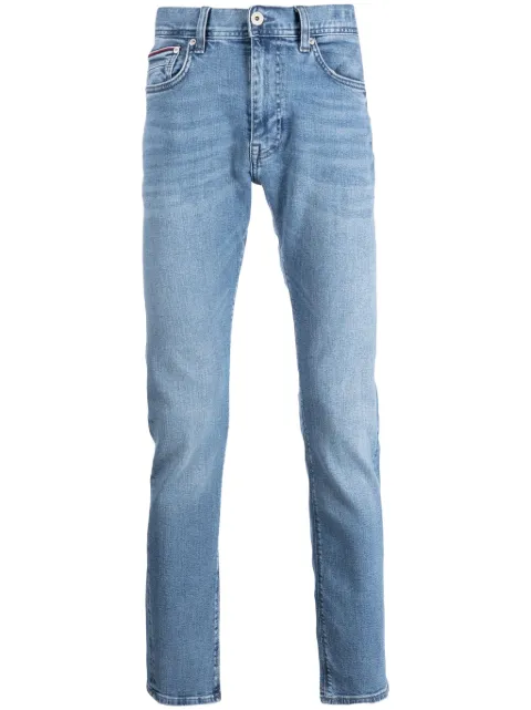 Tommy Hilfiger mid-rise slim-cut jeans