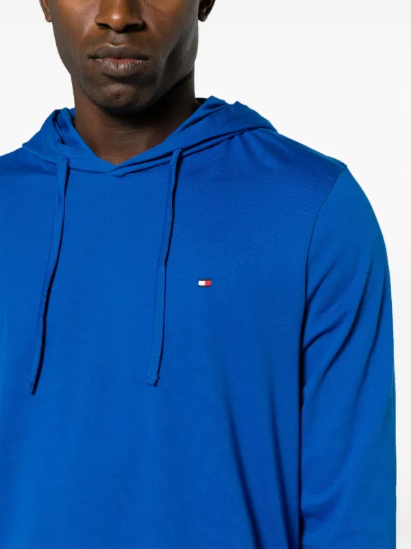 Tommy Hilfiger Embroidered Logo Hoodie - Farfetch