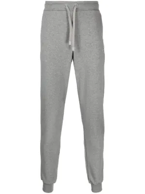 Tommy Hilfiger logo print Cotton Track Pants Farfetch