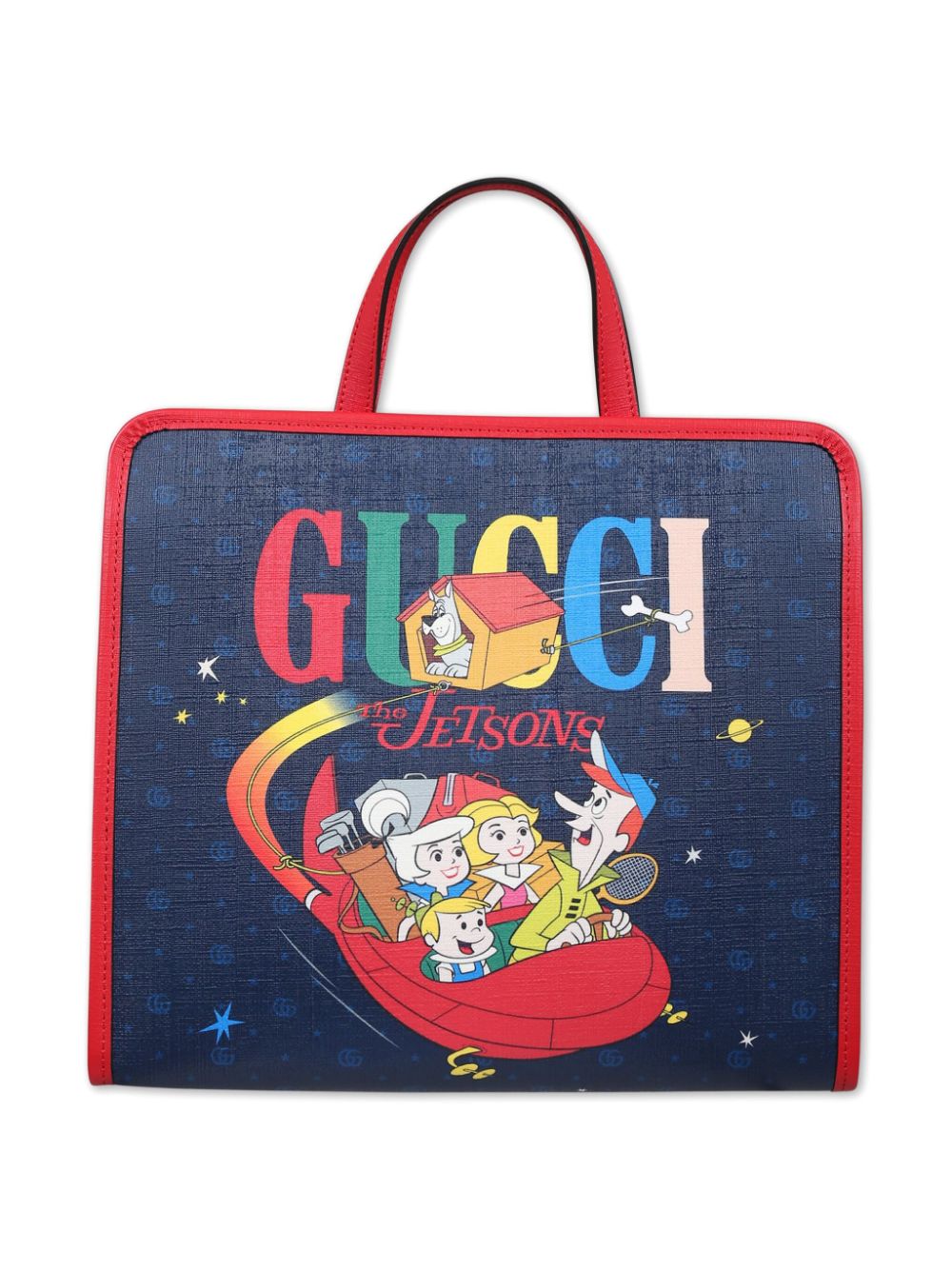 Gucci Kids x The Jetsons cartoon-print bag - Blue