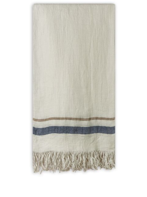 The House of Lyria Miracoloso striped bath towel 